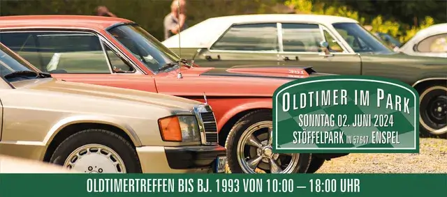Ahr-Automobil-Club 1924 e.V. - Oldtimer - Banner - Oldtimer Im Park